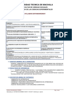 Syllabus - 2019-Nov-07 Quinto A Cátedra Integradora Diseño y Gestión de Ambientes