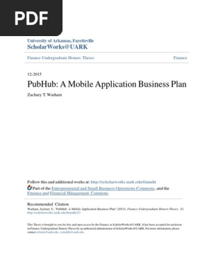 PubHubMobile Apps Business Plan.docx