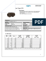 Ball Valve 375 Datasheet English