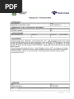 Modelo de Impugnação - Pessoa Jurídica