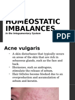 Homeostatic Imbalances: in The Integumentary System