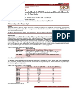 Apple Cultivation in Himachal Pradesh: SWOT Analysis and Identified Issues For The Sector Development - A Case Study