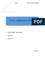 Configuration Du VTP de Base