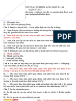 700 Cau Hoi Trac Nghiem Phap Luat Dai Cuong Co Dap An PDF