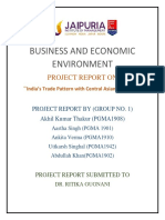 Business and Economic Environment (India & Central Asian Countries)