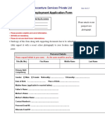 Revised Employment Application Form Ver3.7