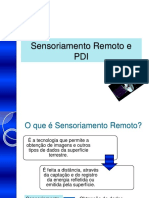 Sensoriamento Remoto: Obtenção de Dados da Terra à Distância