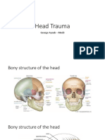 Head Trauma: George Ayoub - Med3