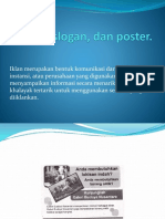 Iklan, Slogan Dan Poster