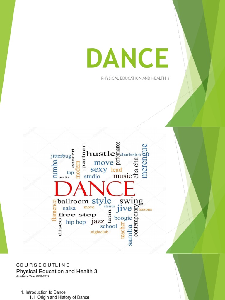 Dance Education Course Outline 2018-2019 | PDF