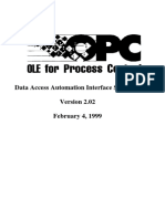 Data Access Automation Interface Standard February 4, 1999