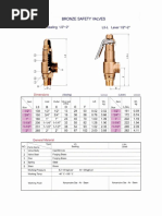 Bronze Safety Relief Valve, L3 & L3L