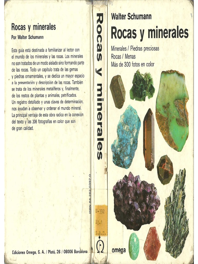 Rocas y Minerales (Spanish Edition) de Schumann, Walter: Good