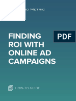 Finding Roi With Online Ad Campaigns