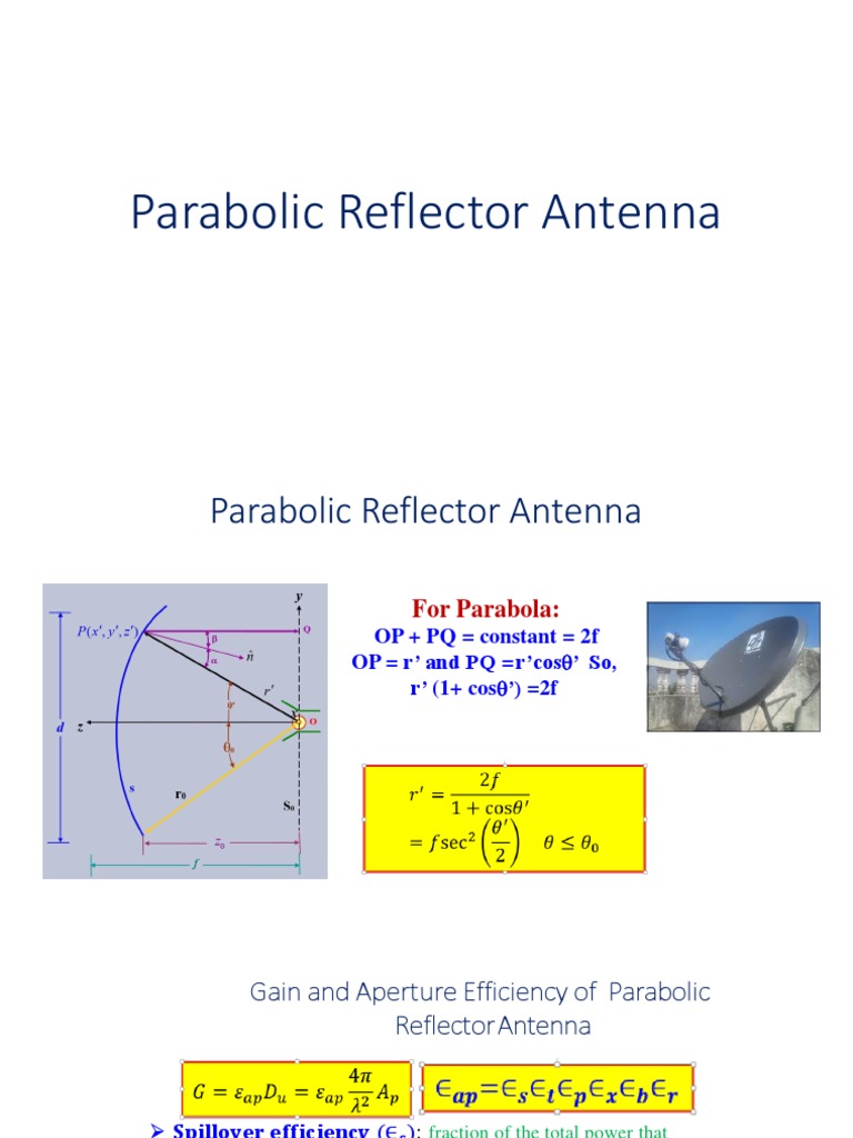 Reflector Antennas PDF