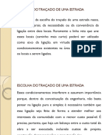 Escolha Do Traçado de Uma Estrada - Unidade 3