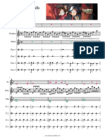 Gravity Falls Tema Principal Partitura Flauta