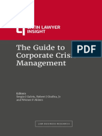 The Guide To Corporate Crisis Management First Edition