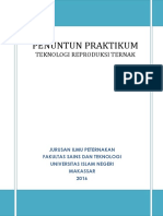 Penuntun Praktikum MK Teknologi Reproduksi Ternak