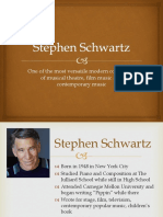 Stephen Schwartz Presentation
