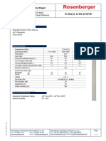 Technical Data Sheet: S-Wave U-65-21DV6