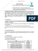 Edital Progep-Aginova-ufms #16, de 25 de Outubro de 2019-2020