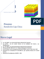 Proceso Rendición Caja Chica