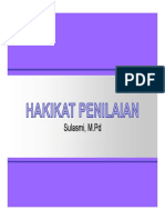 1. Hakikat Penilaian