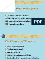 Basic Organization