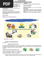 Actividades de Medios de Comunicación 5° | PDF | Medios de comunicación ...