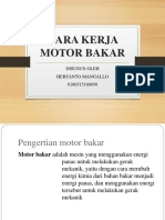 Cara Kerja Motor Bakar - (Heryanto Mangallo 6160515180050)