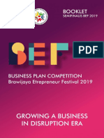 Booklet Semifinalis BEF 2019