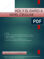 Daño al nivel celular por alcoholismo 