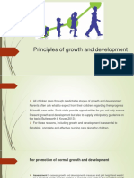 Principles of growth and development stages