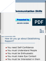 Basic Communication Skills: Presented by