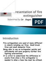 Presentation of Fire Extinguisher 22222222222222