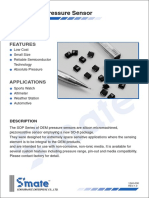 Solid State Pressure Sensor: Features