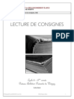Lecture de Consigne 6è PDF
