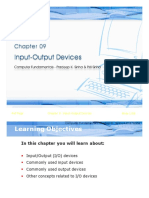 Computer Fundamentals Chapter on Input-Output Devices