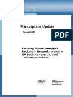 Marketplace Update: Ensuring Secure Enterprise Blockchain Networks