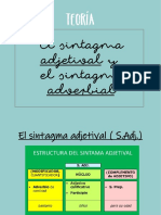 Sintagma ADJETIVAL - ADVERBIAL PDF