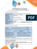 Guía de Actividades y Rúbrica de Evaluación - Tarea 4 - Comprender El Comportamiento de Los Agentes Económicos