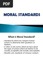 Moral Standards