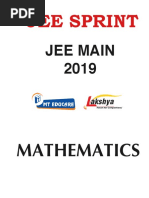 Maths For Jee Mains