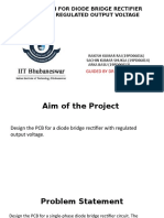 PCB Design For Diode Bridge Rectifier