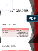 1ST GRADERS -CONTEST  .pptx