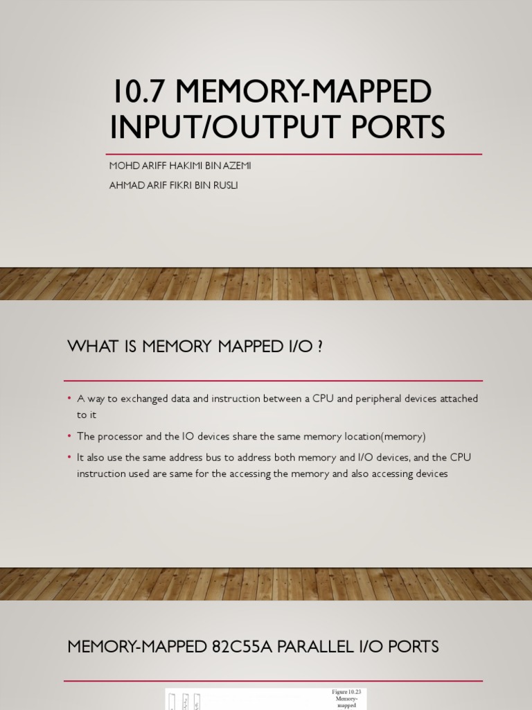 Memory-Mapped I/O Overview | PDF | Input/Output | Computer Engineering