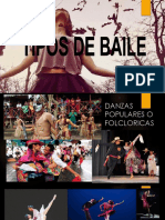 Tipos de Baile PDF