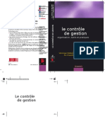 Le Controle de Gestion Organisation Outils Et Pratiques PDF