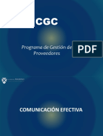 Presentación de comunicación